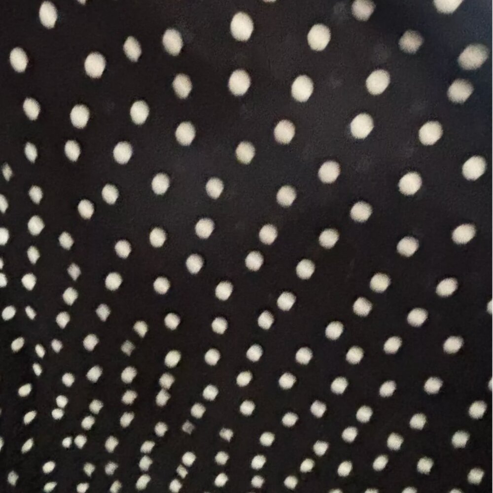 Polka Dot 2 in 1 Look Dress, Black & White, Size M, NEW with Tags, Lascana Pure - Picture 7 of 7
